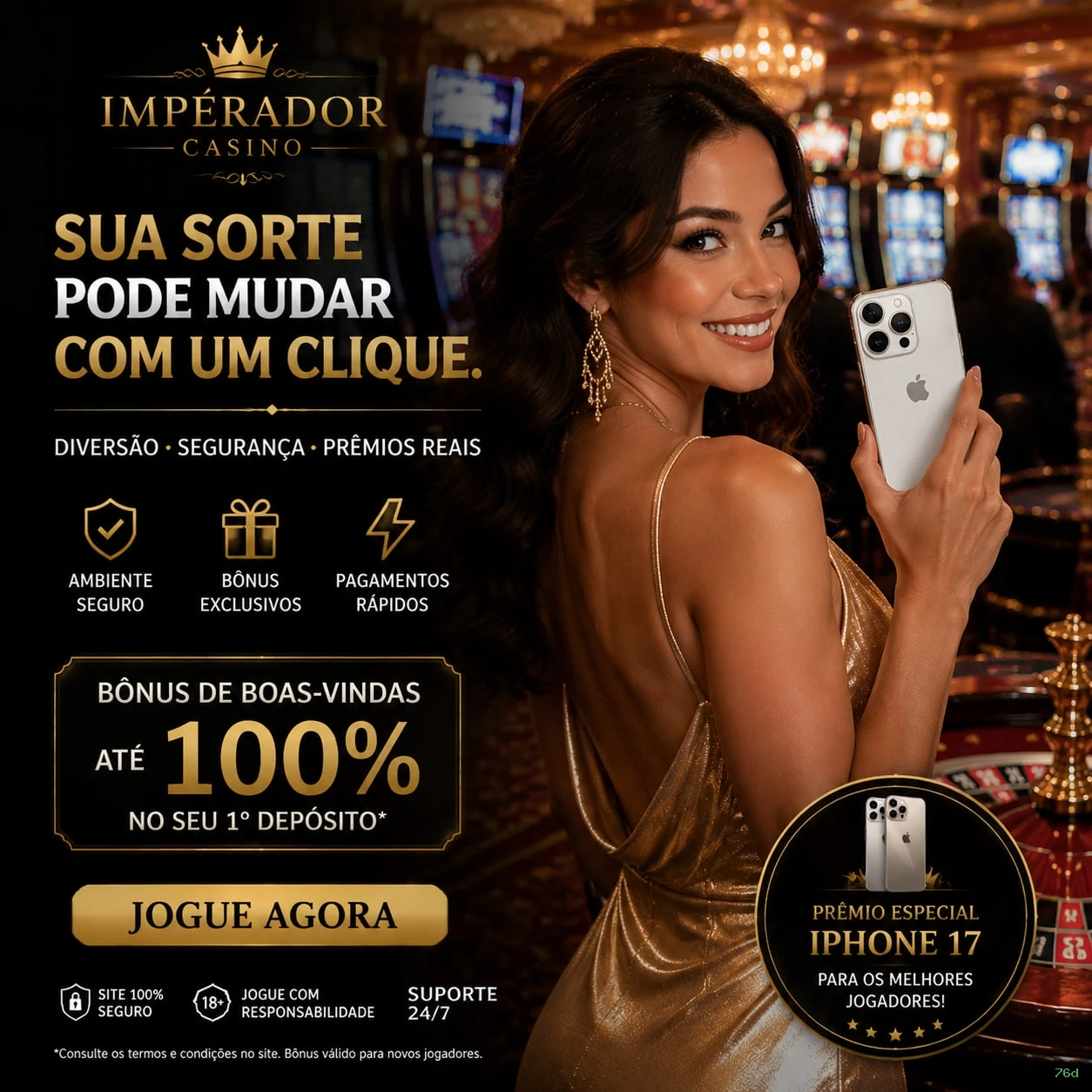 Slots online da 76d com jackpots progressivos